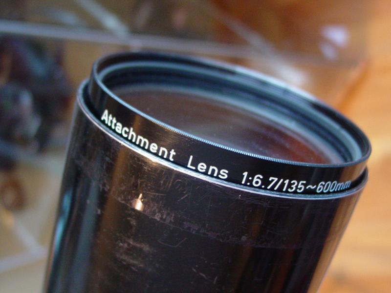 SMC PENTAX ZOOM 1:6.7 135~600mm Close-up Accessory Lens 