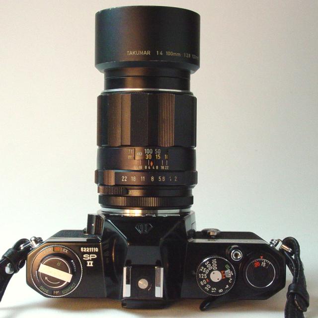 Super-Multi-Coated Takumar 120mm f/2.8 with Spotmatic II