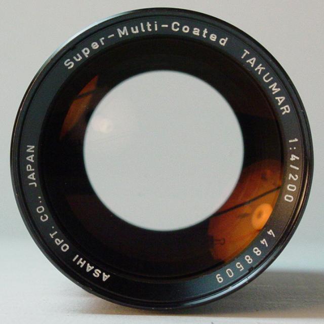 Super-Multi-Coated TAKUMAR 1:4/200mm - Click to Enlarge