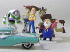Al's Custom Cruiser and Toy Story II figures